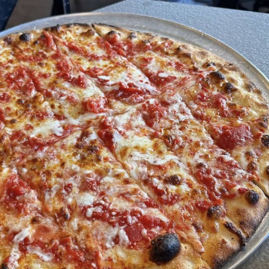 Tomato pie at De Lorenzo's Tomato Pies